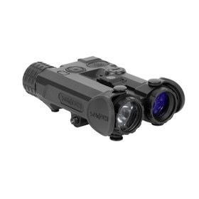 IRIS-RD4 VCSEL IR Illuminator/Laser with Red Laser & White Light is compact